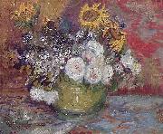 Stilleben mit Rosen und Sonnenblumen, Vincent Van Gogh